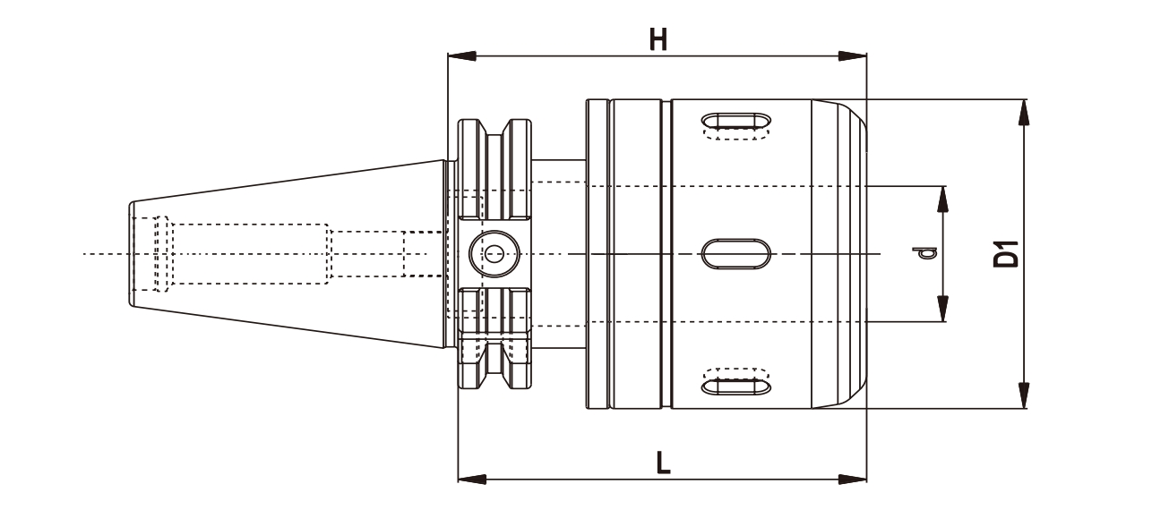 SPECIFICATION OF SK Power Milling Chuck