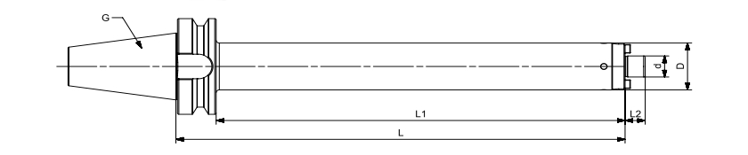 SPECIFICATION OF Damping Face Mill Holder