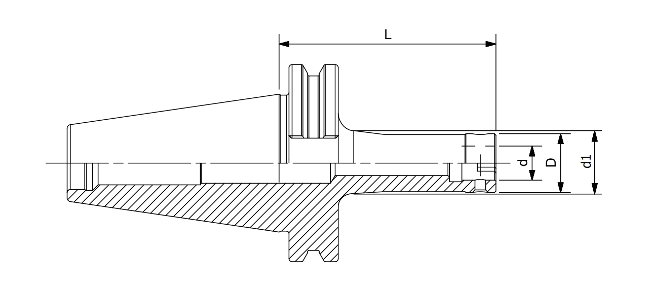 SPECIFICATION OF DIN 69871 BORING TOOL HOLDER