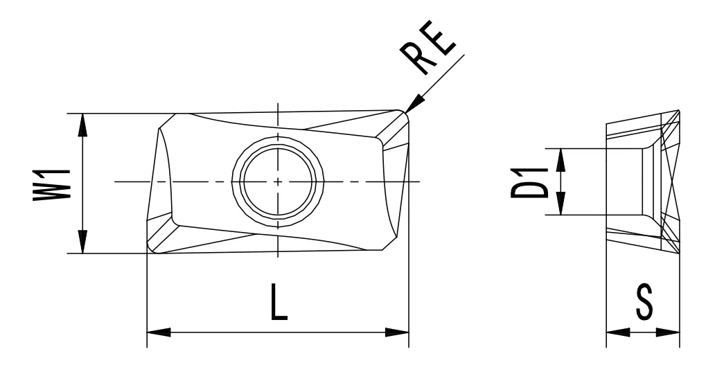 SPECIFICATION OF AP1135 INSERTS